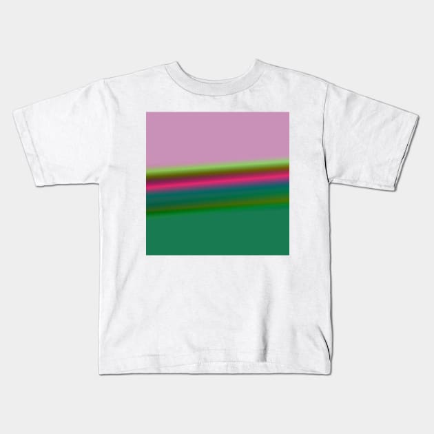 BLUE GREEN PINK TEXTURE ART Kids T-Shirt by Artistic_st